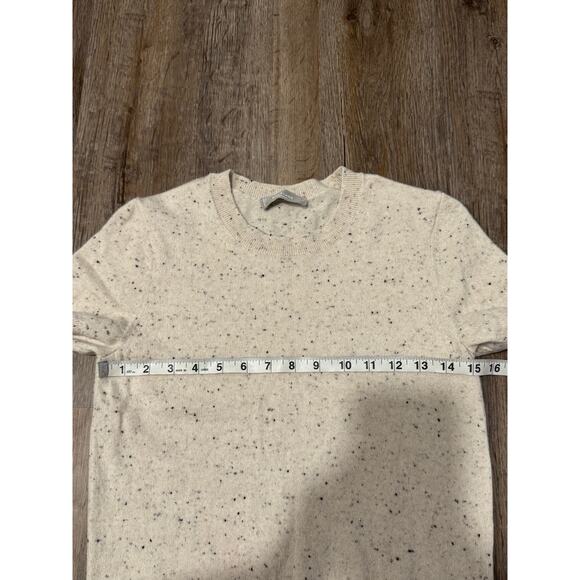 Everlane Women's The Cashmere Sweater Tee Short Sleeve Size Small - Picture 7 of 9